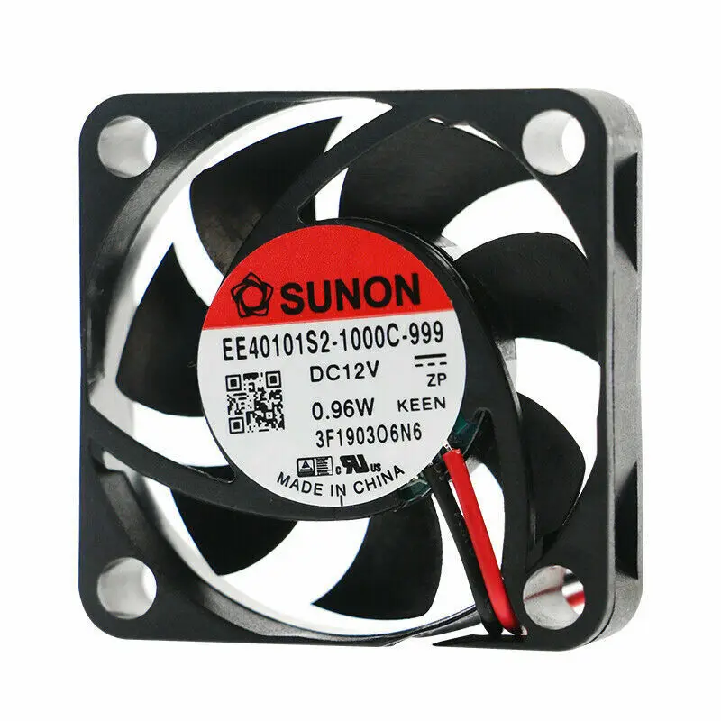 EE40101S2-1000C-999 12V 0.96W 4010 4CM 2-pin silent magnetic cooling fan 6months Warranty