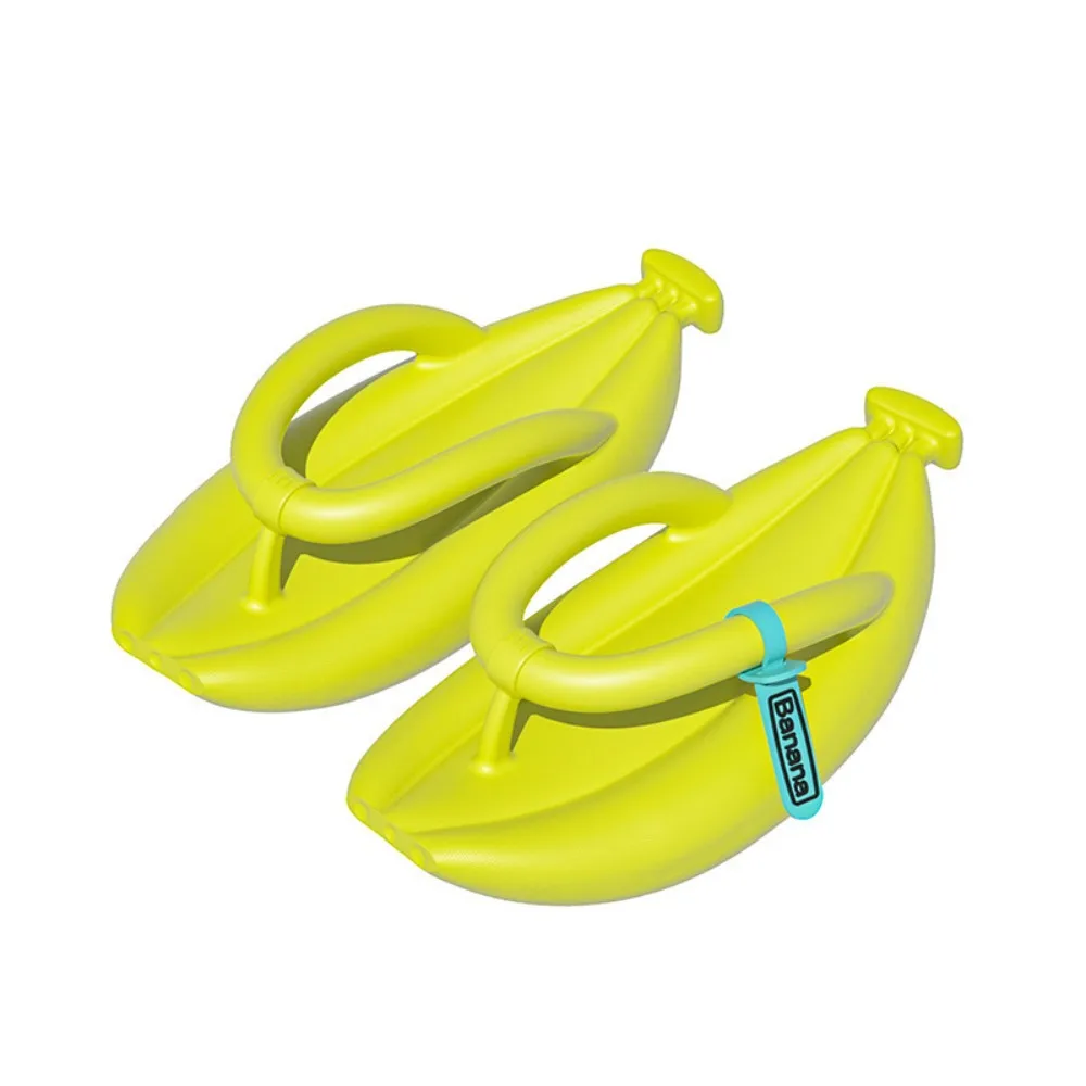 

Creative EVA Banana Flip Flops Anti Slip Summer Slippers for Women Men Out Wear Beachwear Banana Slippers Women