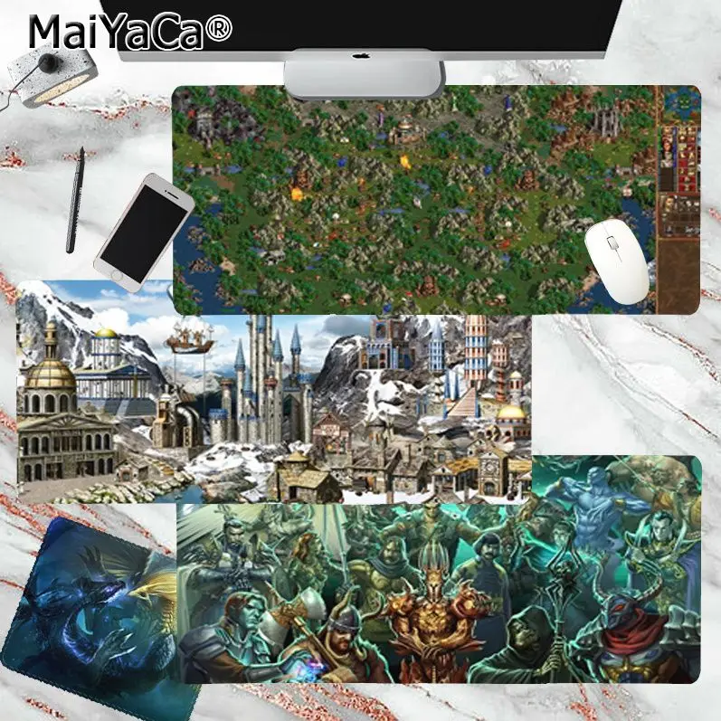 

Heroes Of Might And Magic Cute Gaming Player Desk Laptop Rubber Mouse Mat Size For Customized Mouse Pad For CS GO PUBG