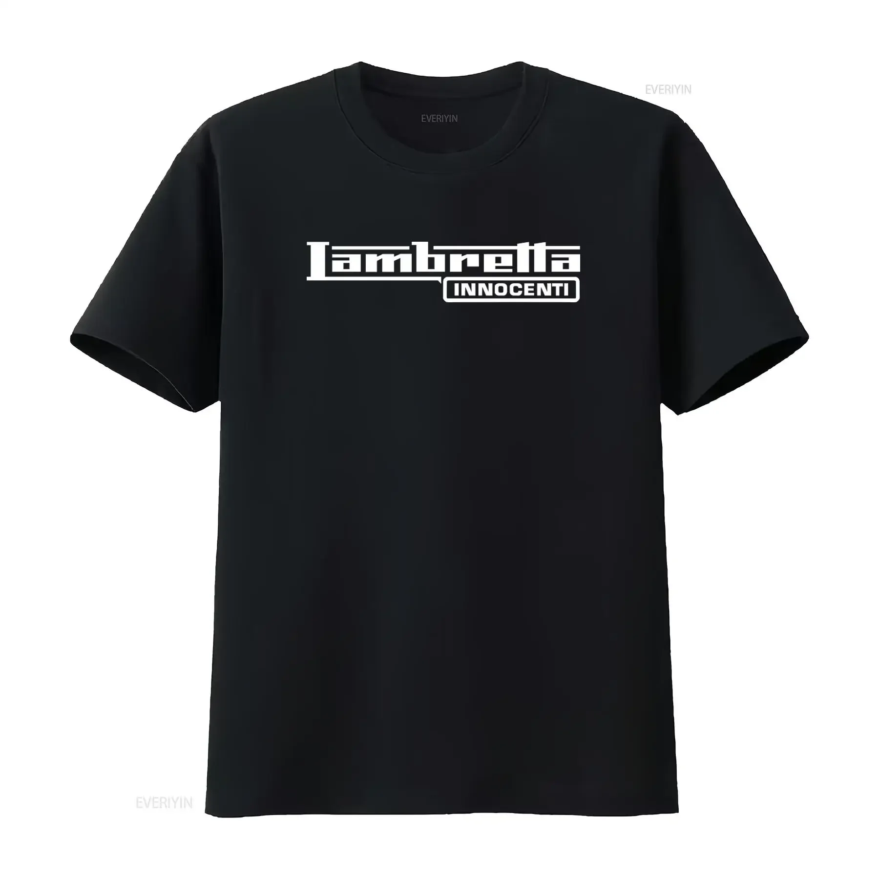 Lambretta Innocenti T Shirt for Rude Boy Mod Skinhead Scooterist Rudie Rudeboy 326 vintage Washed homme Soft streetwear