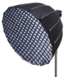 Boîte à lumière parabolique profonde à dégagement rapide, 16 côtés, grille en accent d'abeille avec monture Bowens, lampe flash pour studio photo, 90cm, 120cm