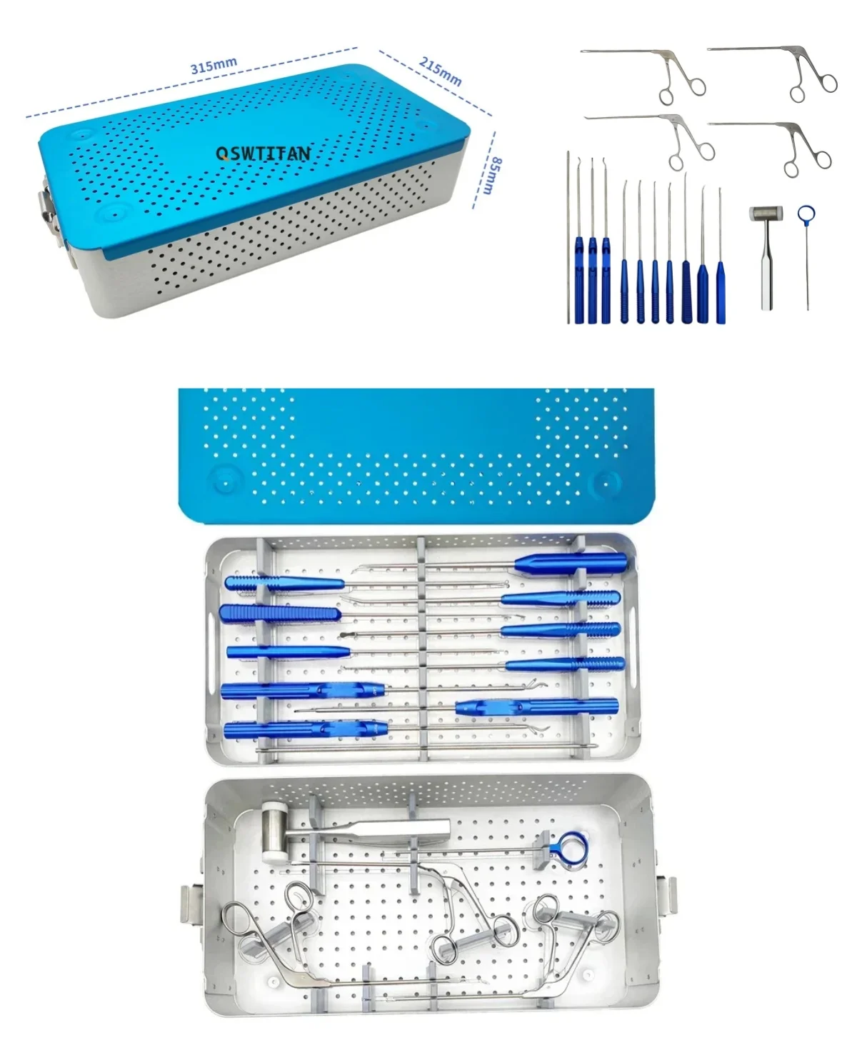 

Набор ортопедических инструментов для операций на плечевых суставах, набор инструментов для спортивной медицины