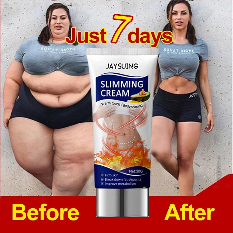 

Fast Slimming Cream Effective Fat Burning Weight Loss Products Remove Belly Thigh Waist Arm Anti Cellulite Body Shaping Care