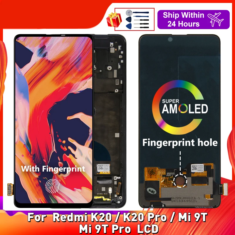 

Super Amoled For Xiaomi 9T Mi 9T Pro LCD Display Touch Screen Digitizer Assembly For Xiaomi Redmi K20 Pro K20 LCD Replace Parts