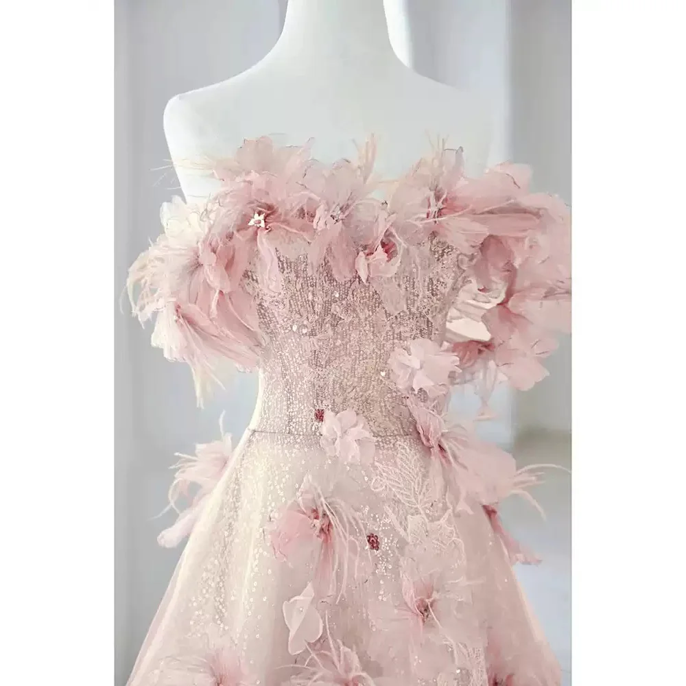 Pink Evening Dress … - image