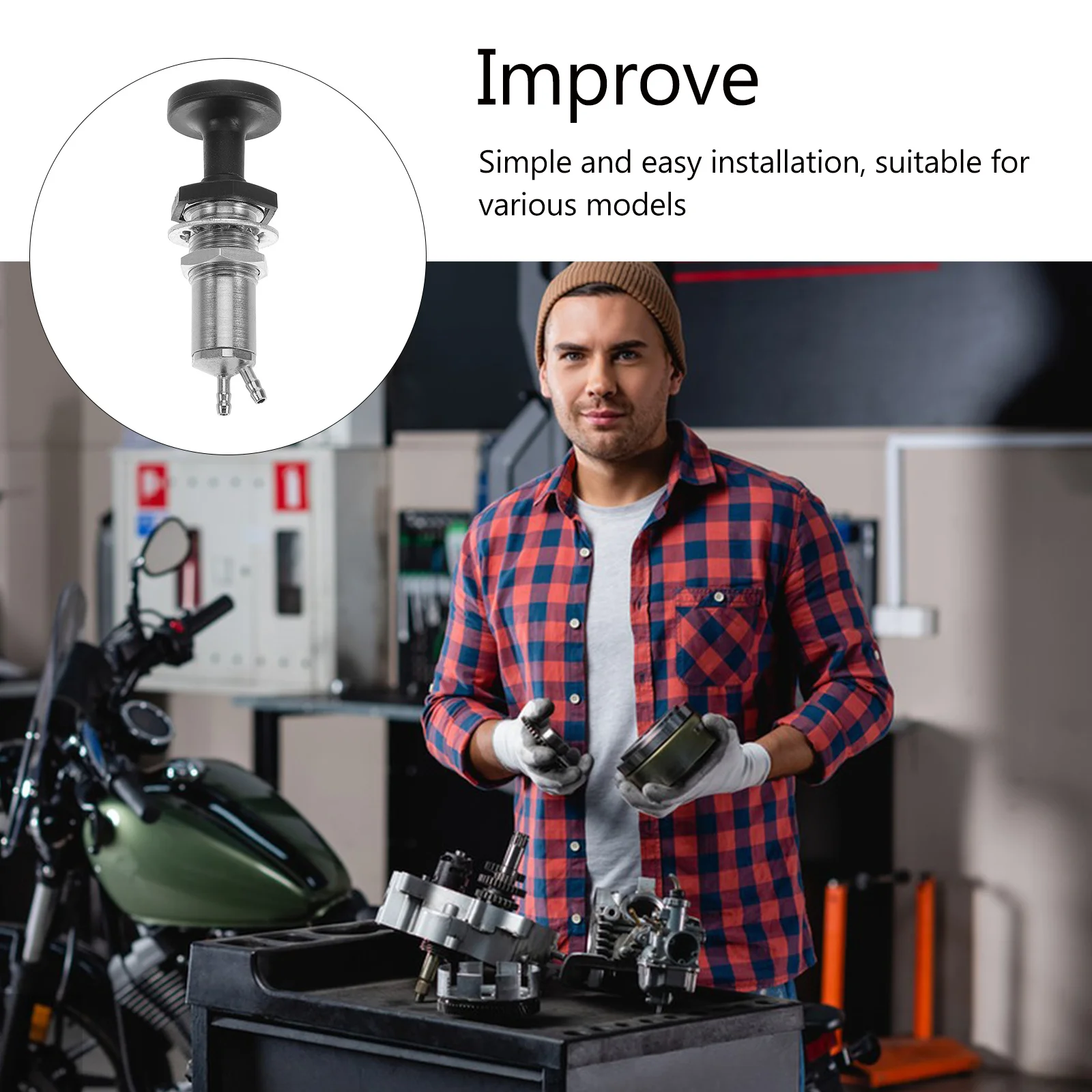 

Запасной комплект плунжерного насоса Fuel Primer премиум-класса. Плавное управление для обслуживания подачи топлива квадроциклов и снегоходов.