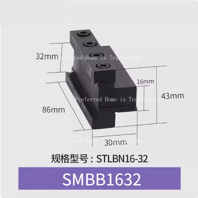 Suitable for 1PC SMBB1626 SMBB2026 SMBB2032 SMBB3232 Grooving Tool Holder for MGMN Inserts CNC Lathe Turning Tool Rest