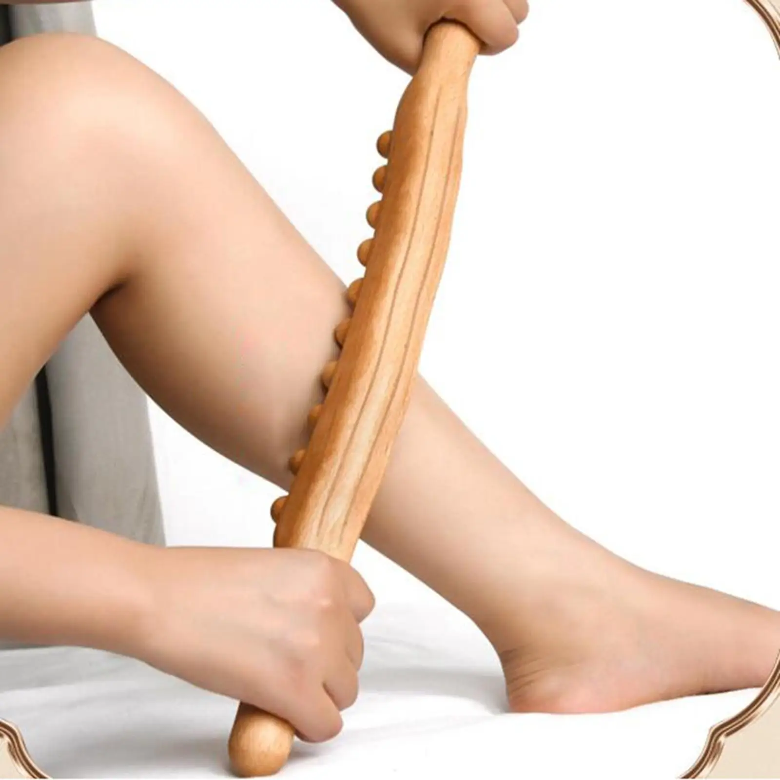 Professional Wood Massage Roller Stick ,Cellulite Reduction ,Body Massager ,Body