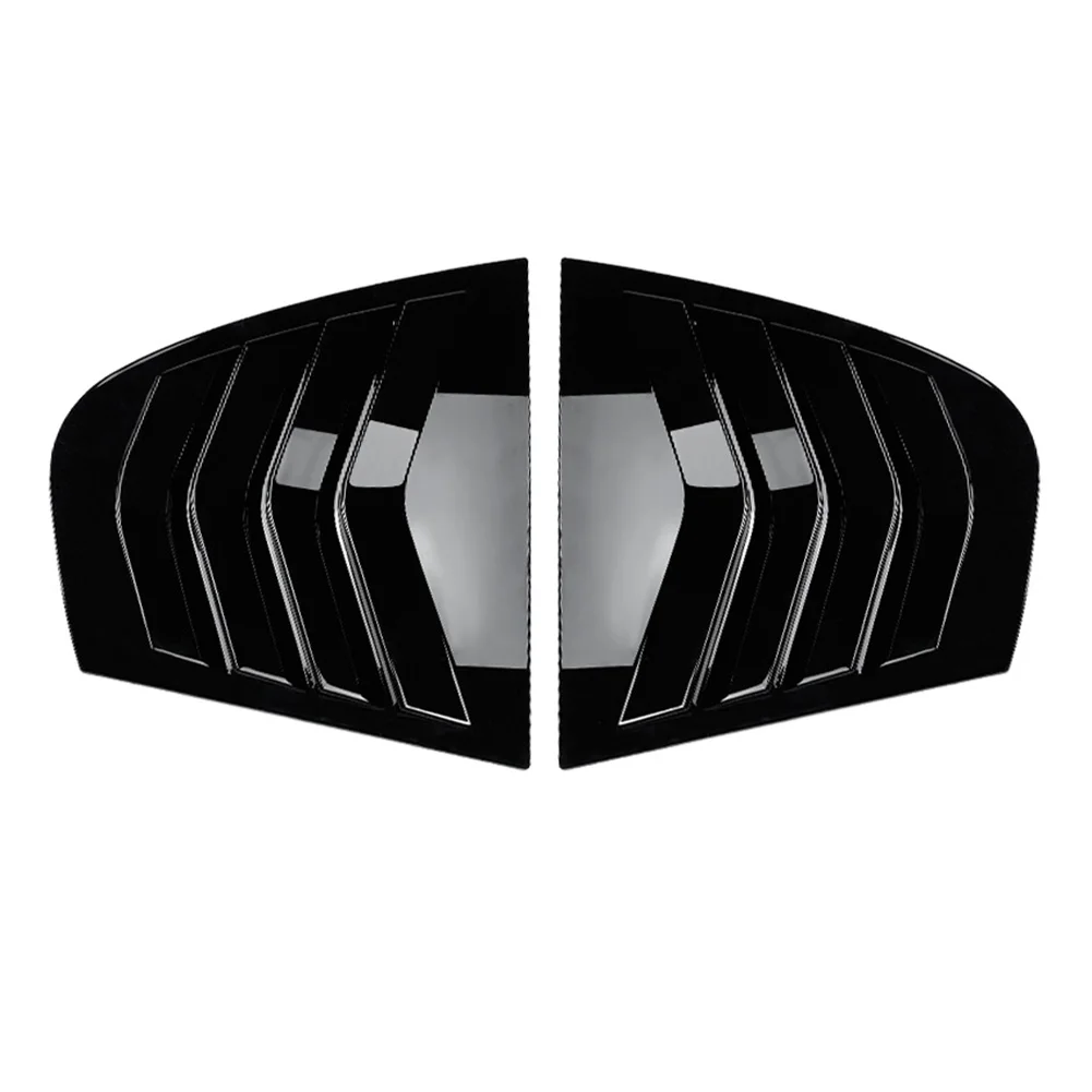 

For BMW 3 Series E90 For M3 2005 2011 Pair Rear Side Glass Shutter Cover Lightweight ABS Material for Car Styling