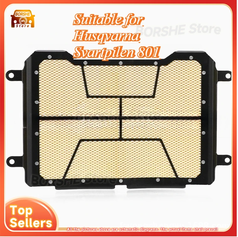 

Suitable for Husqvarna Svartpilen 801 Radiator Guard Water Tank Mesh Protector Accessory for 801