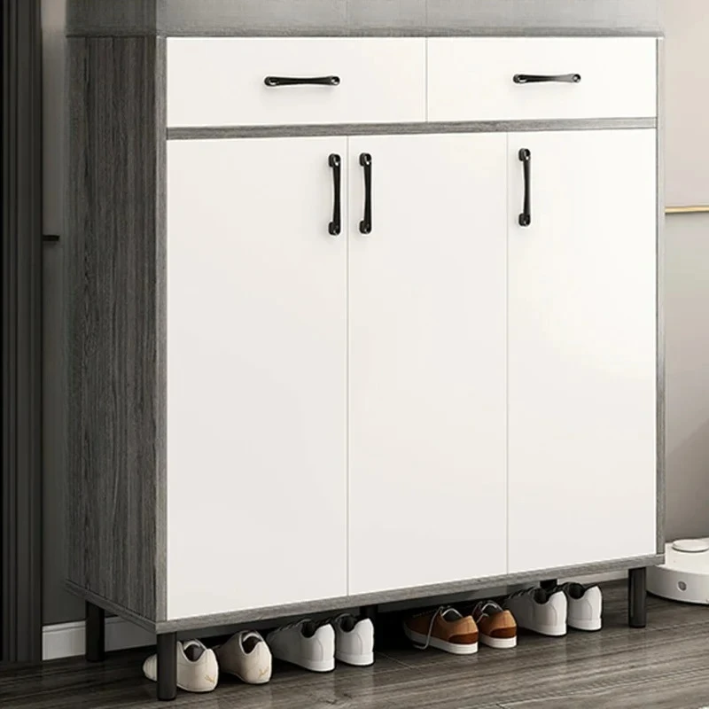 Criativo ao ar livre sapato armários de armazenamento do dormitório moderno organizador de madeira entrada sapato rack pequena exibição zapatero decoração para casa