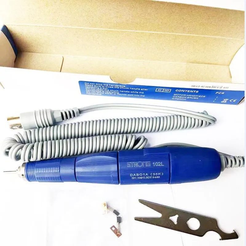 Nail Drill Pen 35K 45K 55K SDE H37L1 H35SPN 105L Handpiece For STRONG 210 90 204 207B Electric Manicure machine Handle
