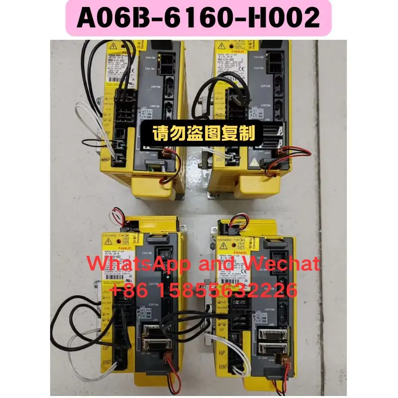 Used OEM disassembled parts A06B-6160-H002 Driver Functional test OK Fast Shipping