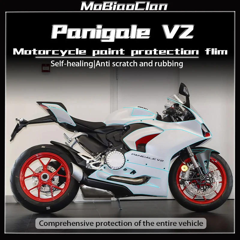 For Ducati Panigale V2 PANIGALE V2 2024 Motorcycle invisible car body protection film transparent modification accessories