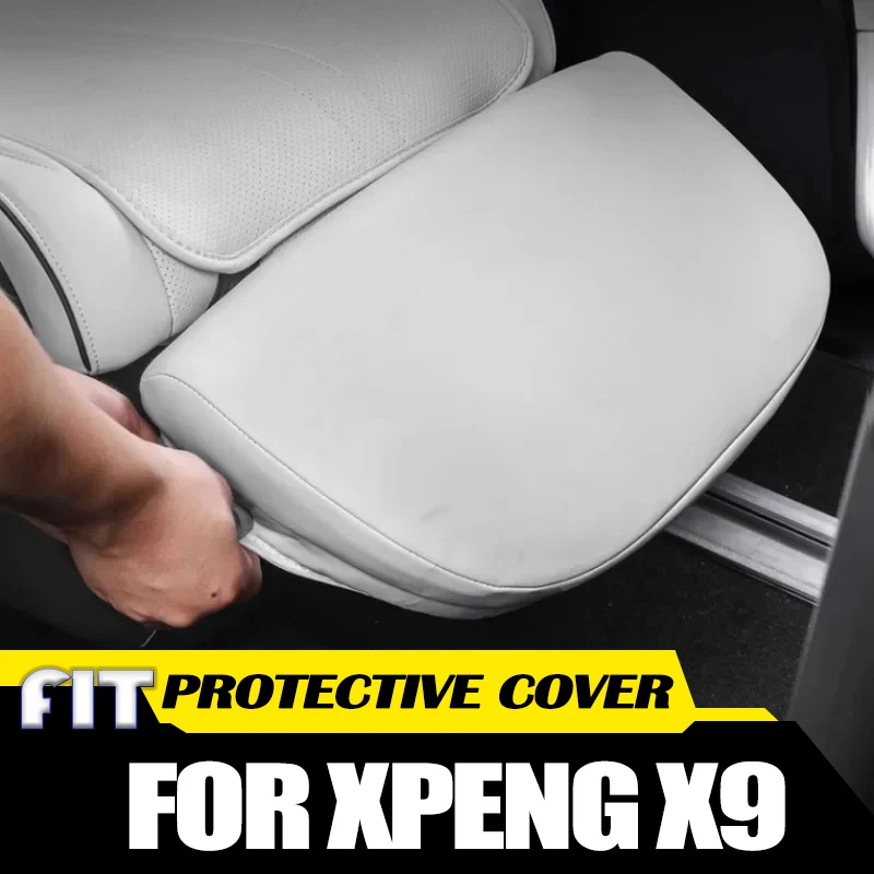 

Чехол для поддержки ног сиденья с автоматической нулевой гравитацией, подходит для Xpeng X9 2024 2025, дышащий защитный чехол для поддержки ног сиденья