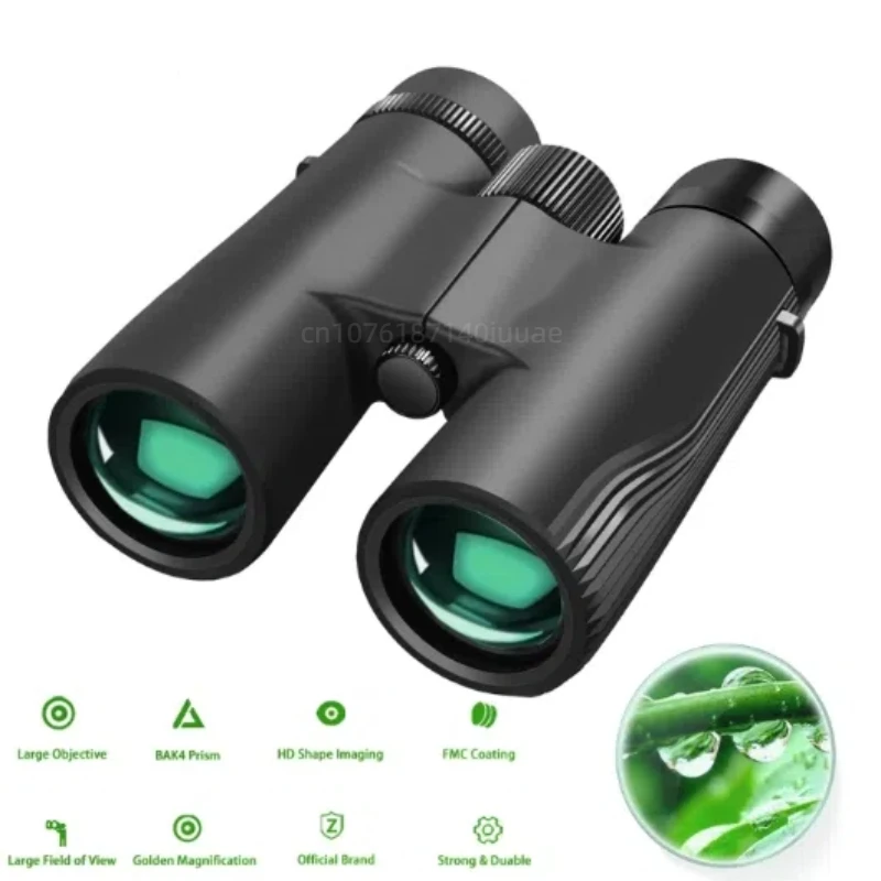 10x42 Binoculars, Hiking Series High Magnification High-definition Outdoor Viewing Hunting Portable Large Eyepiece Telescope