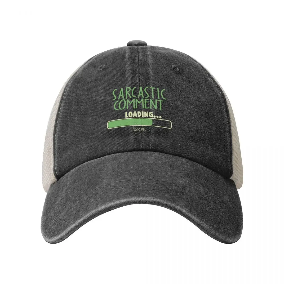 Sarcastic Comment Loading Funny Sarcastic Quote Baseball Cap Horse Hat tea Hat Luxury Brand Trucker Cap Woman Men's