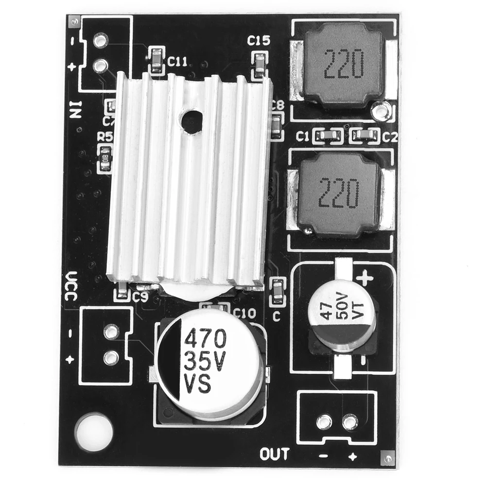 DC5-27V Piezoelectric Ceramic Horn Power Amplifier Board Specifically Designed 180W Megaphone Amplification Module