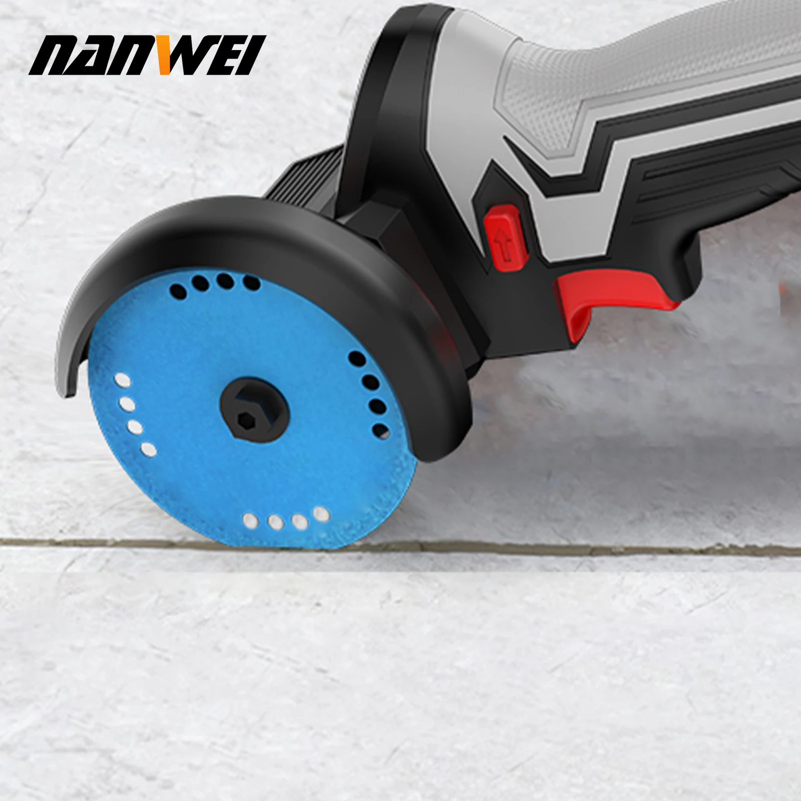 NANWEI Rope Angle grinder Cord Multi functional smooth machine Hand grinder Polishing machine Cut machine Household small hand