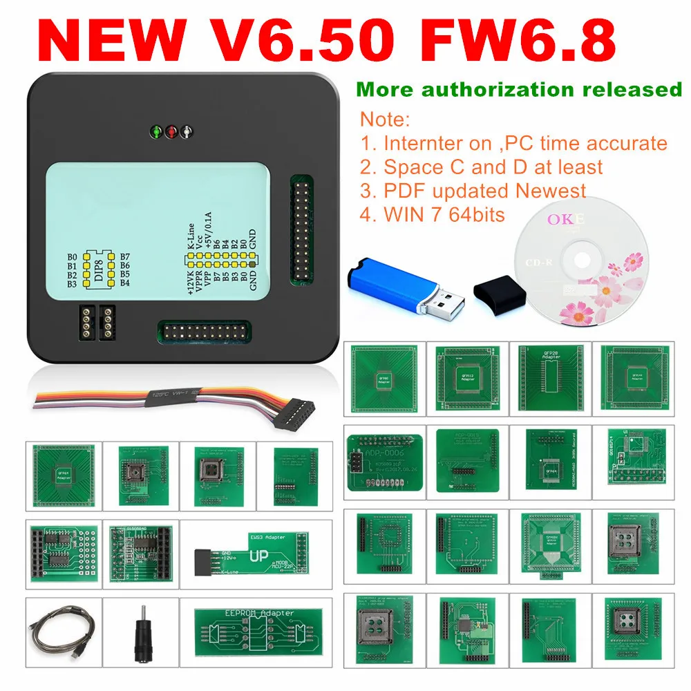

XPROG V6.50 добавить V1.36 V850E2 функция новая авторизация XPROG-M ECU Программатор X Prog Полные Адаптеры