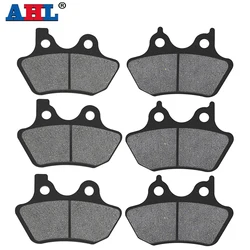 Motorcycle Front Rear Brake Pad For Harley Touring Electra Road King Street Glide FLHR FLHT FLHX FLHTCU V-Rod VRSCA VRSCB