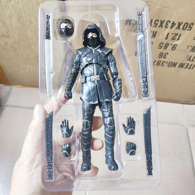SHF Ronin Hawkeye PVC Action Figure Marvel Avengers Series Ronin Figuras المنقولة سطح المكتب زخرفة تحصيل نموذج اللعب الأسهم