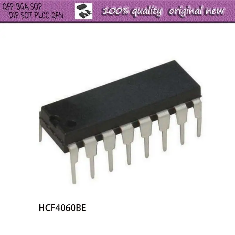 NEW  10PCS/LOT  HCF4060BE HCF4060 DIP-16