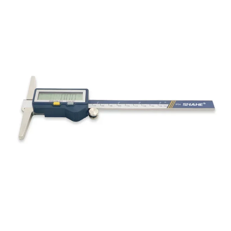 SHAHE-calibrador de profundidad Digital inalámbrico con doble gancho, herramientas de medición, 150/200/300mm