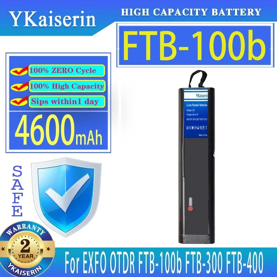 For EXFO OTDR FTB-100b FTB-300 FTB-400 GP-285 4600mAh Fiber Optic Tester Battery - Reliable and Efficient