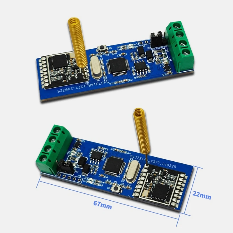 RS485 To Lora Wireless Serial Communication Module RS485 Lora Wireless Transceiver 433M Transmitter And Receiver Module