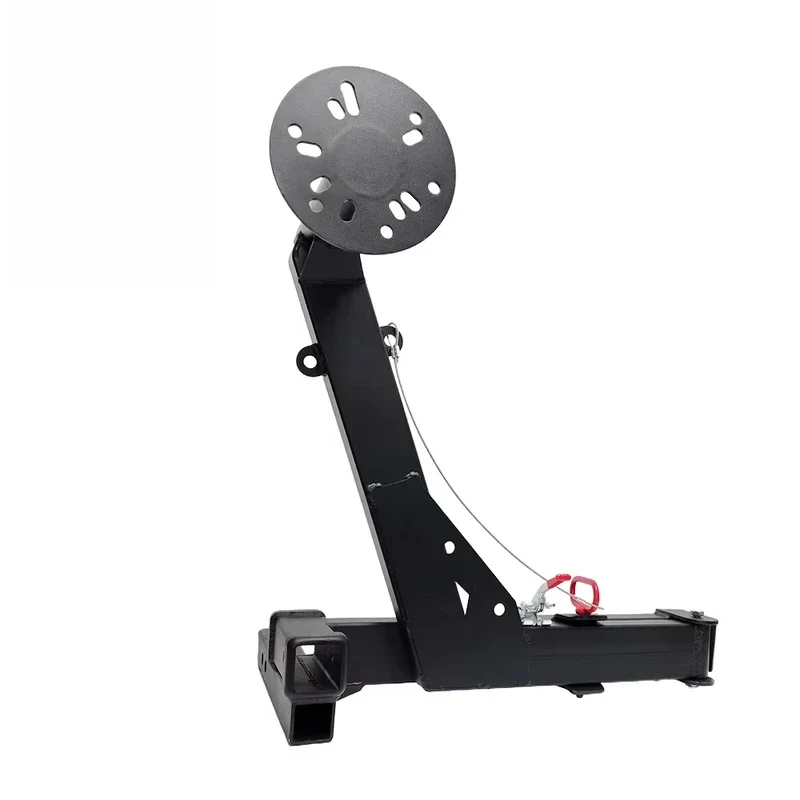 PremiumWholesale high quality heavy duty off-road adjustable spare tire frame carbon steel hook type car bracket