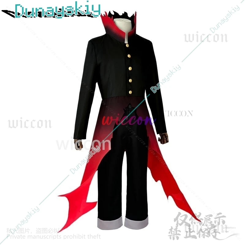 Okarun Cosplay Anime Cosplay Costume, Dandadan Ken, Tokyo Akura Cos, Haute raq Ked Tralike Coat, Rouge, Noir Outfit, Halloween Imbibé, Personnalisé, Nouveau