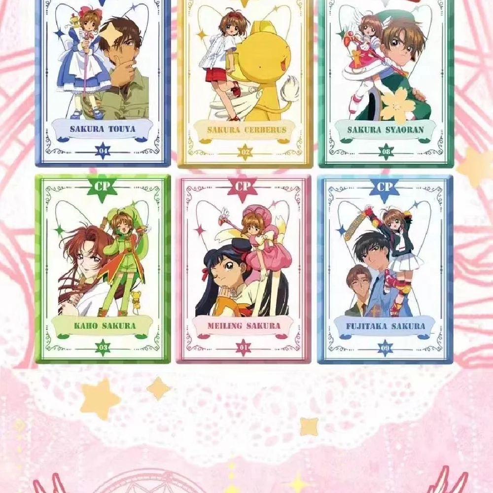 New Cardcaptor Sakura Cards Anime Collection Cards Mistery Boxes Board Games Toys Birthday Gifts for Boys and Girls