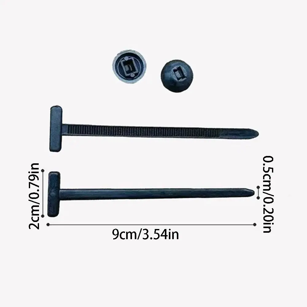 20/50/100pcs Heavy Duty Nylon Universal Cable Tie Durable Multi Purpose Self-locking Zip Ties Adjustable Lightweight