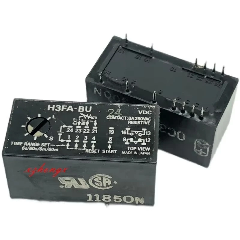 

H3fa-bu 24VDC imported Japanese time relay H3FA-BU DC24V disassembly