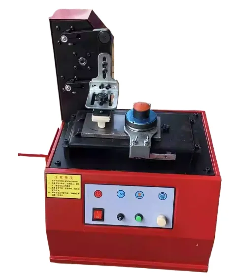 

Electric one color pad printer machine Printing machine for number date small logo + one cliche plate + one rubber pad
