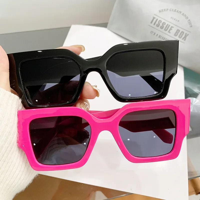 New Vintage Square Sunglasses Woman Fashion Retro Sun Glasses Female Eyewear Brand Designer Glasses UV400 Gafas De Sol