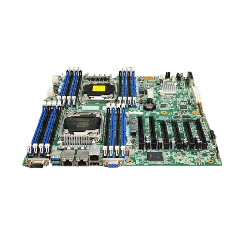 Be Suitable for Lenovo Dual-way X99 Server Motherboard C612 Chip E-ATX 2680v4 Supports Independent Nvme Startup