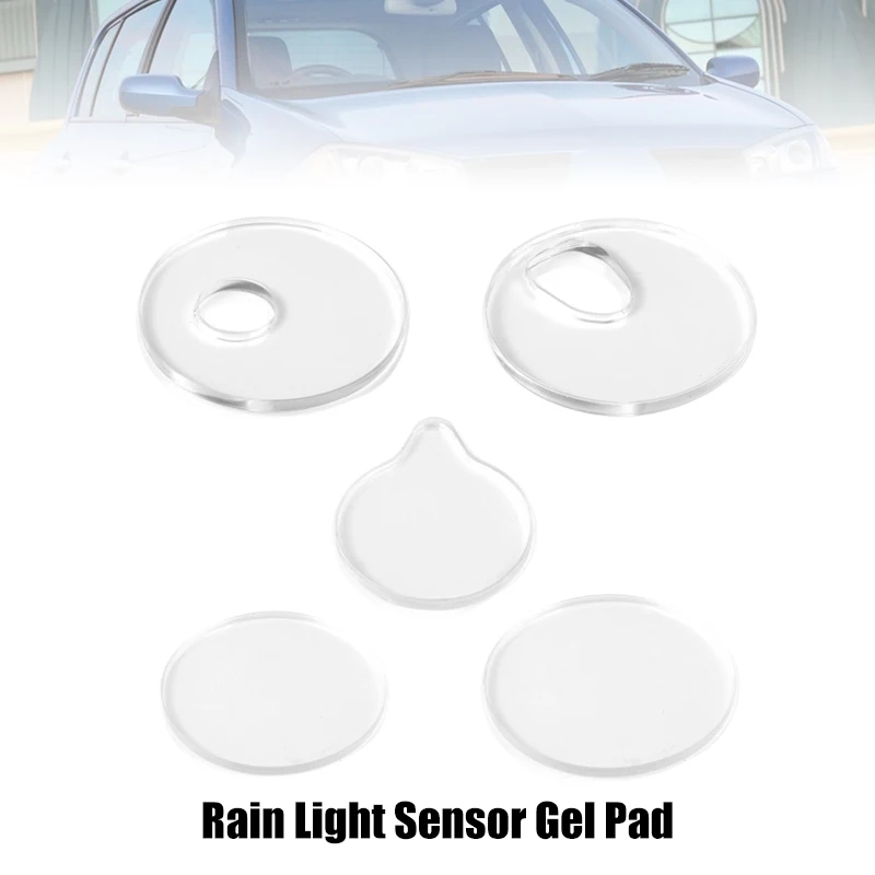 1pcs Rain Light Sensor Gel Pad For A1/A3/A4/A5/A6/A7/A8/Q5/Q7/R8/TT Adhesive Film Silicone Cushion Windscreen Chip Repair Kit