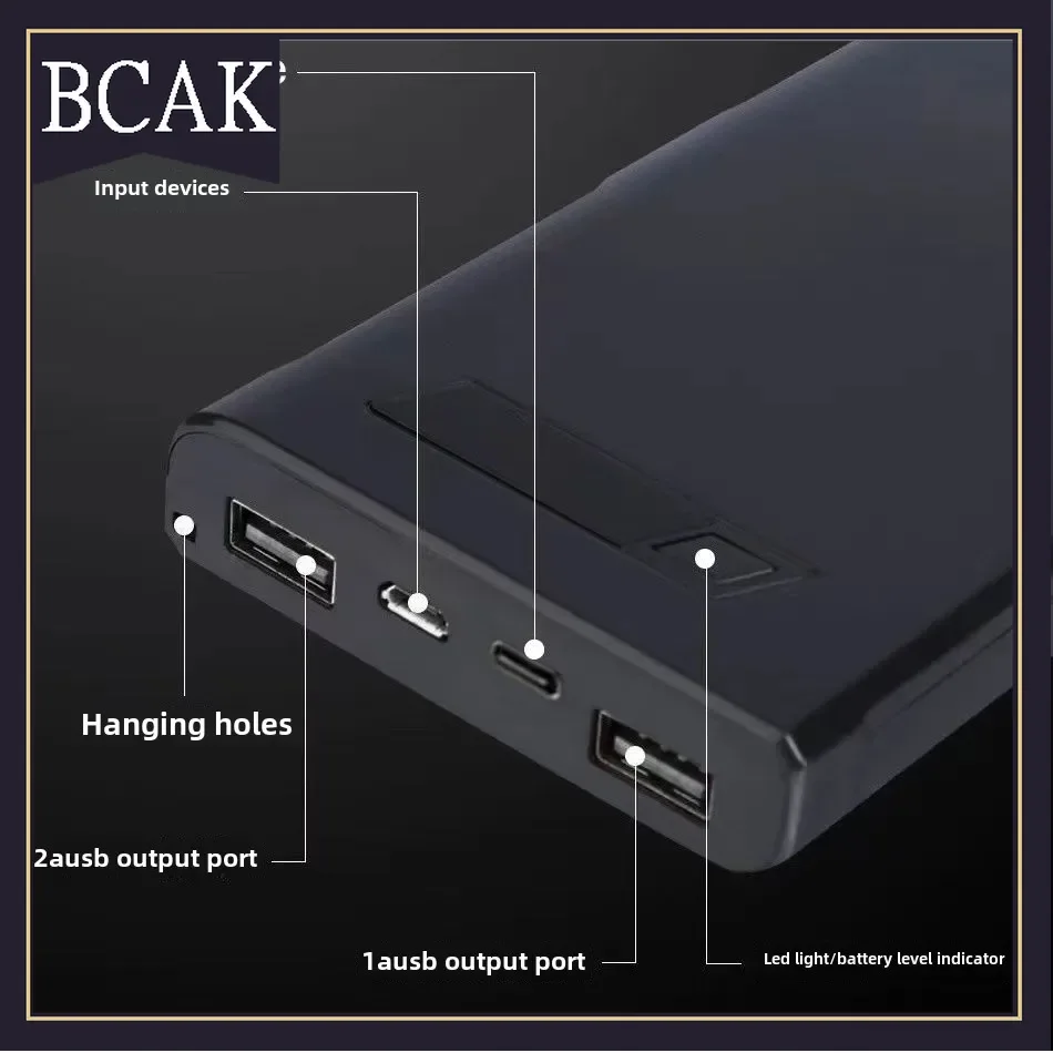 في الهواء الطلق حار نمط المحمول إمدادات الطاقة 10000 MAh المحمولة قوة البنك شحن لاسلكي متجر العلامة التجارية BCAK ، مرحبا بكم في الجملة