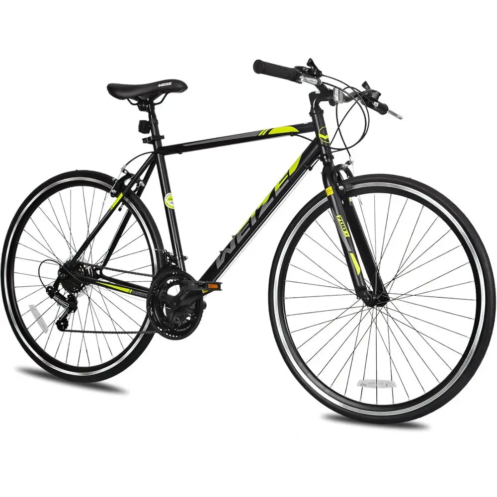 

14-Speed Carbon Steel City Commuter Bike for Men and Women with Caliper Brakes