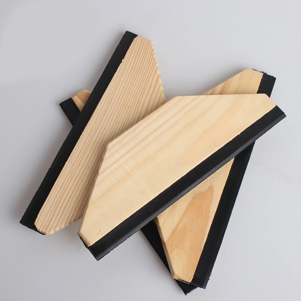 5 Pcs Scraper Durable Smooth Edge for Scraper For Car Glass Wall Windows Vinyl Wraps Sticker Squeegee Decal Tool