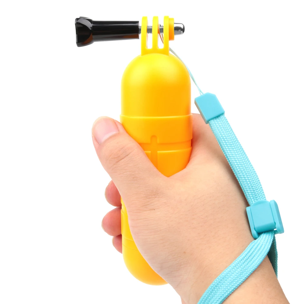 방수 Bobber Floating Non-slip 핸드 바 Gopro 용 Selfie 그립 8 7 5 6 4 3 + 세션 Xiaomi Yi 4K SJCAM SJ4000 액세서리 MAX