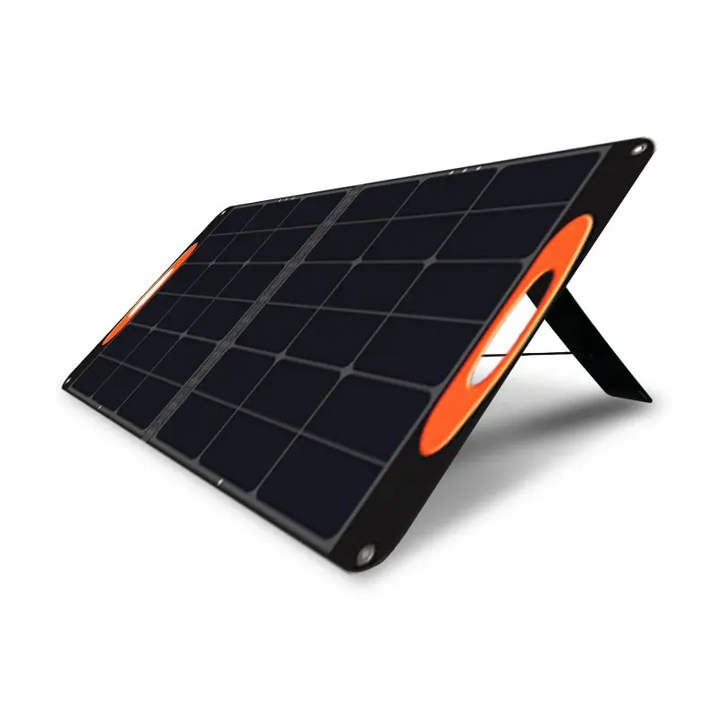 For Waterproof ETFE portable solar generator 100W foldable solar energy panel Mono solar cells for Outdoor Camping