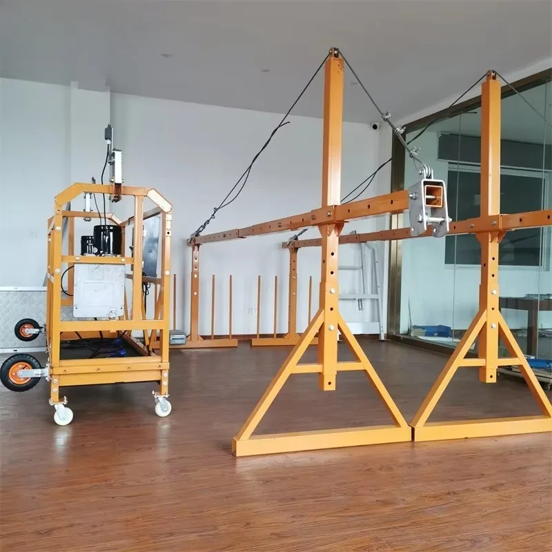 Customized Electric Suspended Scaffold Platform ZLP Gondola Lift for Construction Facade Cleaning Painting Plastering