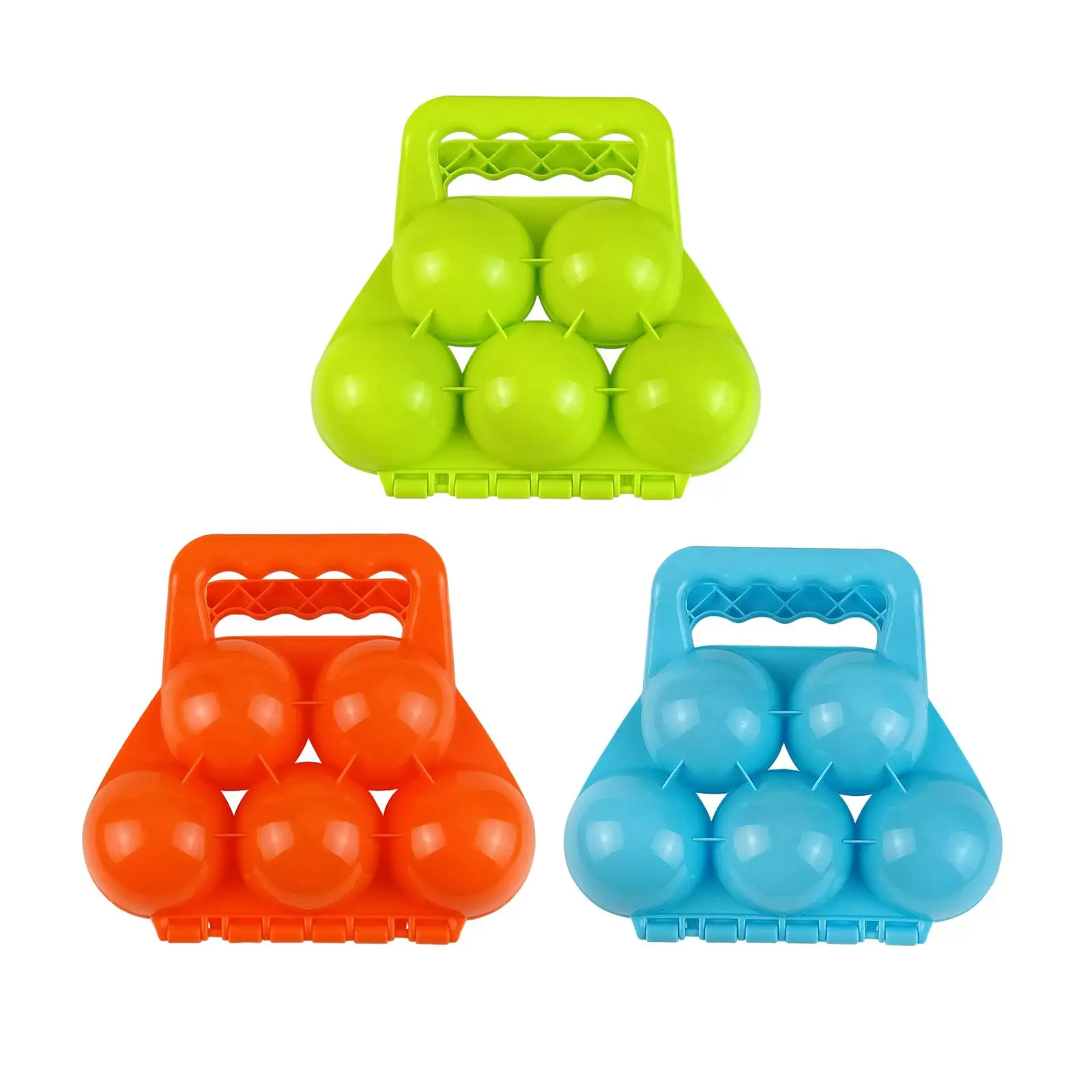 Multifunctional Snow Maker Clip 5 Balls Snowball Fight Sports Toys for Outdoor Activities