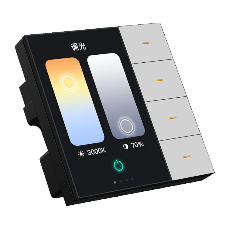 

3.5 inch, smart hotel home switch off-line integrated smart central control panel