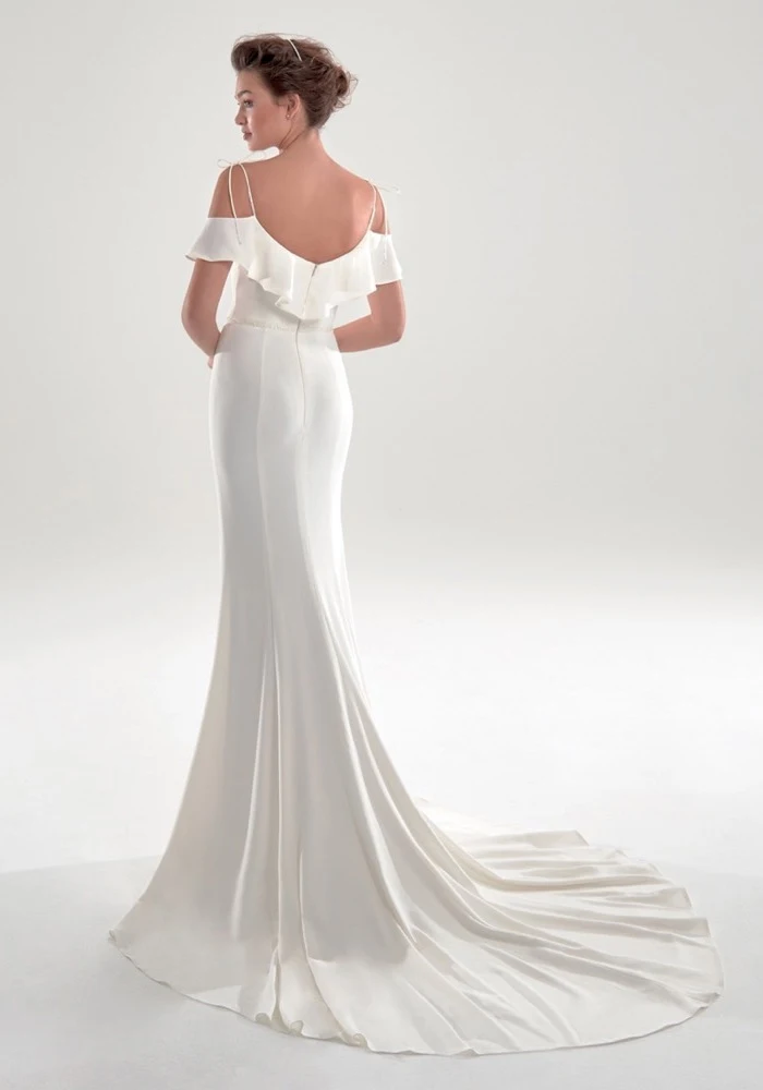 Customized Modern Style Charmeuse Ruched Pleat Bow A-line Spaghetti strap Long Dresses Bespoke Occasion Dresses Exquisite Formal