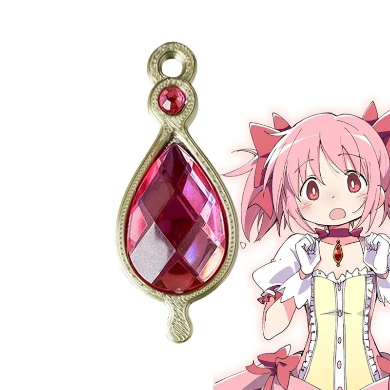 Anime Puella Magi Madoka Magica Kaname Madoka Akemi Homura Soul Gem Model Props Pendant Tomoe Mami Cosplay Hairpin Headwear