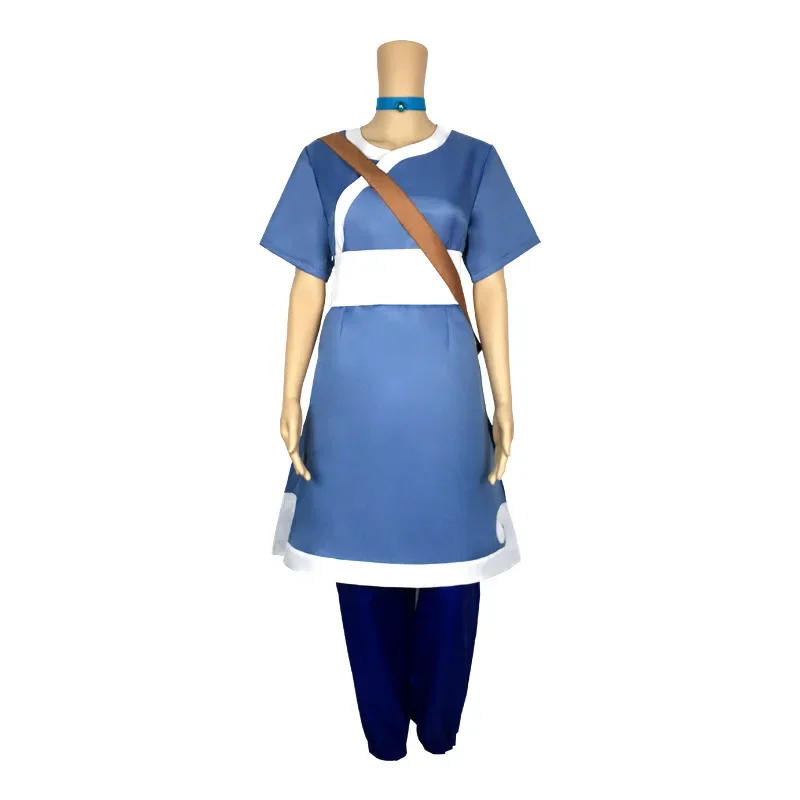 Hot Anime Avatar The Legend of Korra Cosplay Costume Season 4 Avatar The Last Airbender Korra Katara Halloween Cosplay Costume